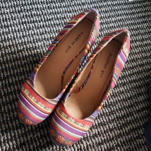 Boho Multi Color Pumps
